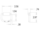 Buyers Products Heavy Duty Rope Ring (MPN: B28F)