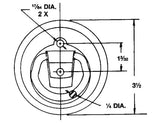 Buyers Products D-Ring Rope Ring (MPN: B703)