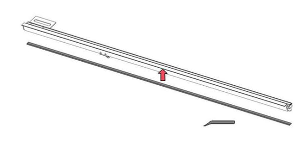 BAK Industries Tonneau Cover Rail Seal (MPN: PARTS-326A0010)