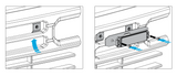 BuiltBright StrobeLink Grille Mounting Bracket (MPN: BB96GGCV)