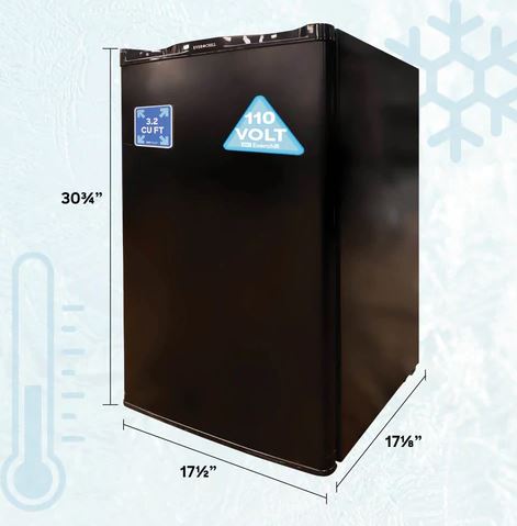 Everchill Single Compartment Refrigerator (MPN: BC-90LHH)