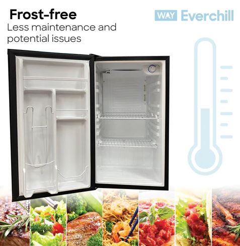 Everchill Single Compartment Refrigerator (MPN: BC-90LHH)