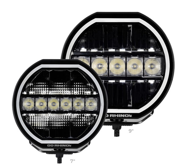 Go Rhino Blackout Series LED Driving Light (MPN: 751440911CRS)