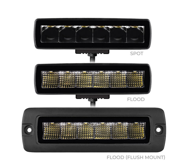 Go Rhino Blackout Series LED Driving Light (MPN: 750300621FBF)
