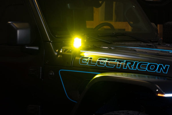 DV8 Offroad Amber Light Pod (MPN: BE3EW40W-A)