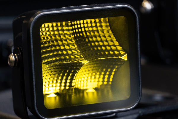 DV8 Offroad Amber Light Pod (MPN: BE3EW40W-A)