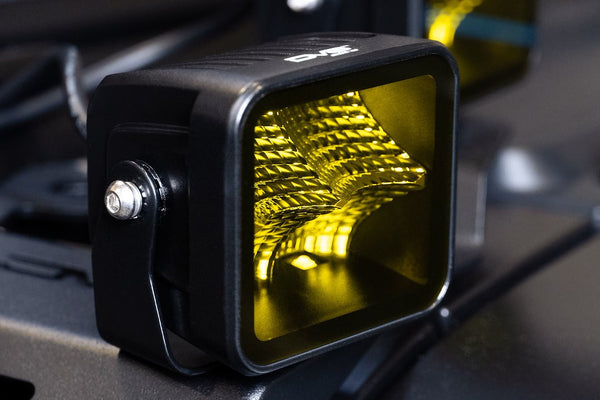 DV8 Offroad Amber Light Pod (MPN: BE3EW40W-A)