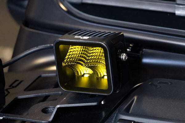 DV8 Offroad Amber Light Pod (MPN: BE3EW40W-A)
