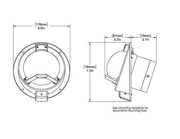 Ritchie Navigation Fixed Mount Compass (MPN: BN-202)