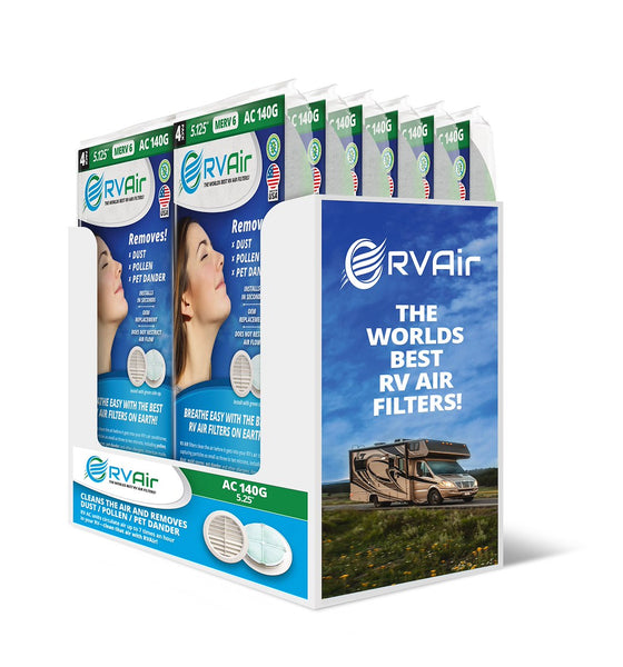 RV Air Air Conditioner Filter (MPN: BOX - AC 140G)