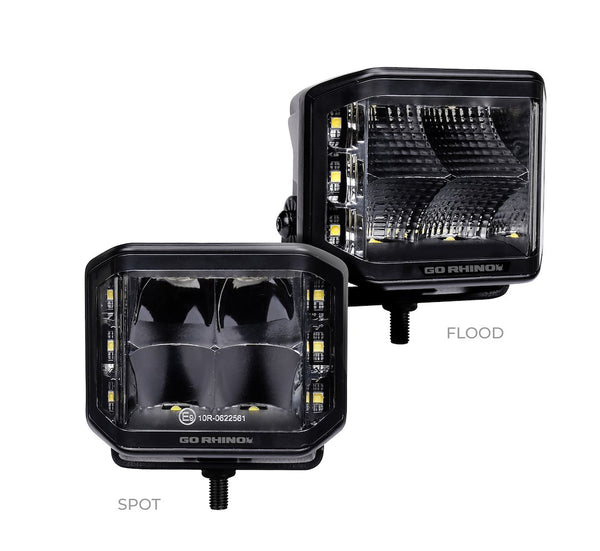 Go Rhino Blackout Series LED Driving Fog Light (MPN: 750700321SCS)