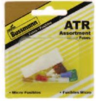 Bussman ATR 2-Leg Micro Blade Fuse Assortment (MPN: BP/ATR-A7-RPP)