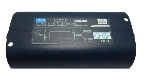 PQN Audio Bluetooth Amplifier (MPN: BTA-AC30-2C)