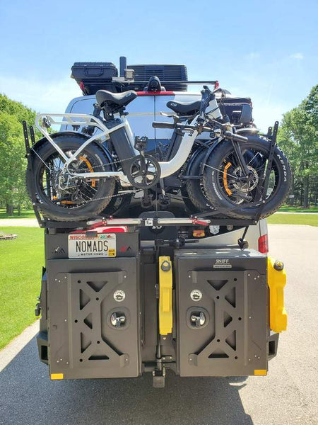 Backwoods Adventure Mods License Plate Relocation Kit (MPN: BW8190-7300)