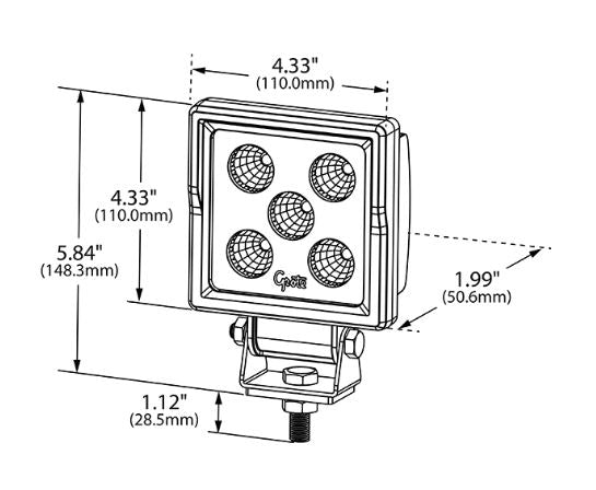 Grote BriteZone Work Light (MPN: BZ201-5)