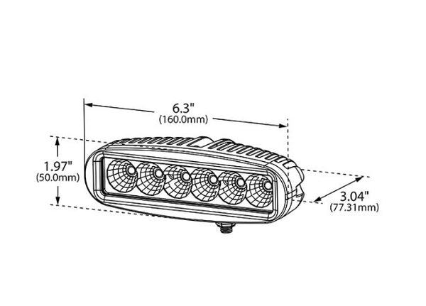 Grote BriteZone LED Work Light (MPN: BZ301-5)