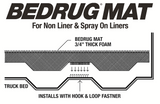 BedRug Classic Bed Mat (MPN: BMC19CCS)