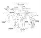 Go Rhino Bed Bars Kit Component (MPN: 96002B)