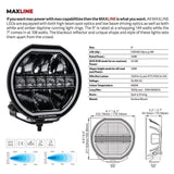 Go Rhino Blackout Series LED Driving Light (MPN: 751440911CRS)