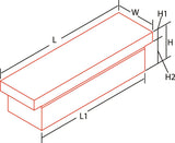 Dee Zee Crossover Low Profile Tool Box (MPN: DZ9170LB)