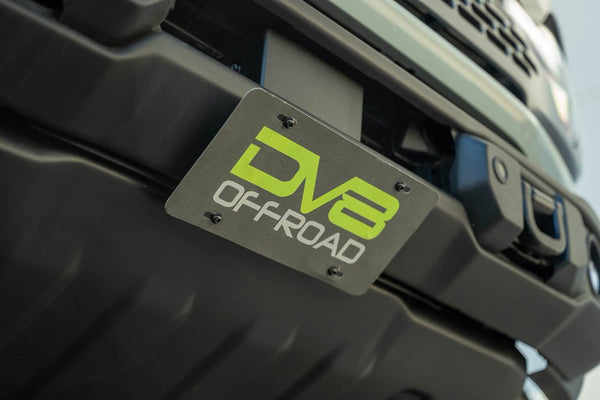 DV8 Offroad License Plate Relocation Kit (MPN: LPBR-05)