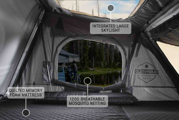 Overland Vehicle Systems Bushveld Roof Top Tent (MPN: 18089901)