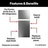 Furrion Refrigerator Door Panel (MPN: C-FCR08DCGTA-A01)