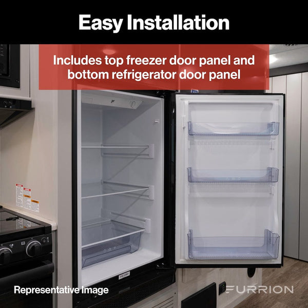 Furrion Refrigerator Door Panel (MPN: C-FCR08DCGTA-A01)