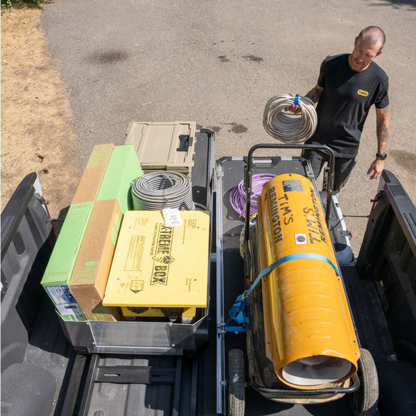 Cargo Glide Bed Slide Side Rail Kit (MPN: C0040-HS24-ALM)