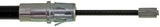 First Stop Parking Brake Cable (MPN: C126834)