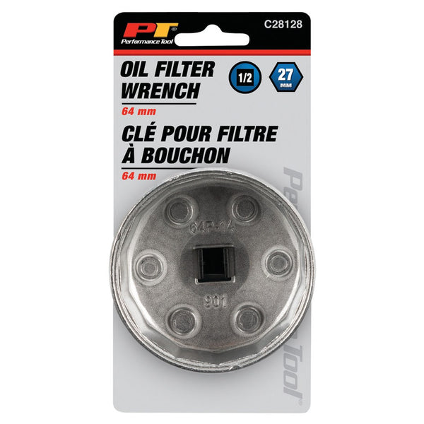 Performance Tool Oil Filter Wrench (MPN: C28128)