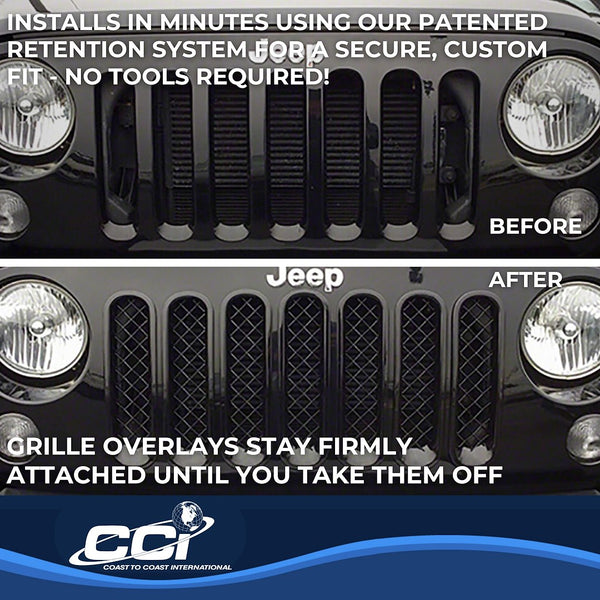 Coast To Coast Grille Insert Overlay (MPN: ABS6414B)