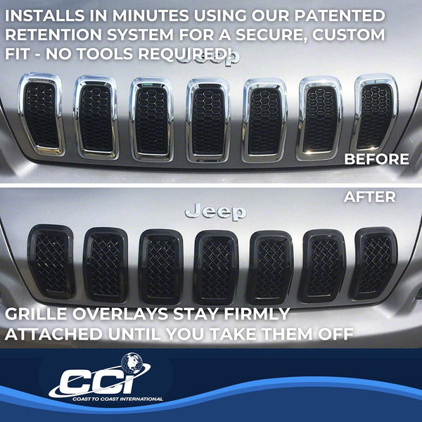 Coast To Coast Grille Insert Overlay (MPN: ABS6473B)