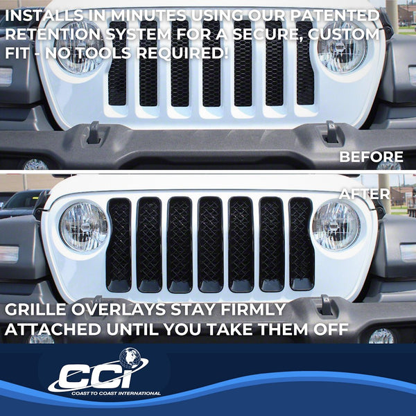 Coast To Coast Grille Insert Overlay (MPN: ABS6490B)