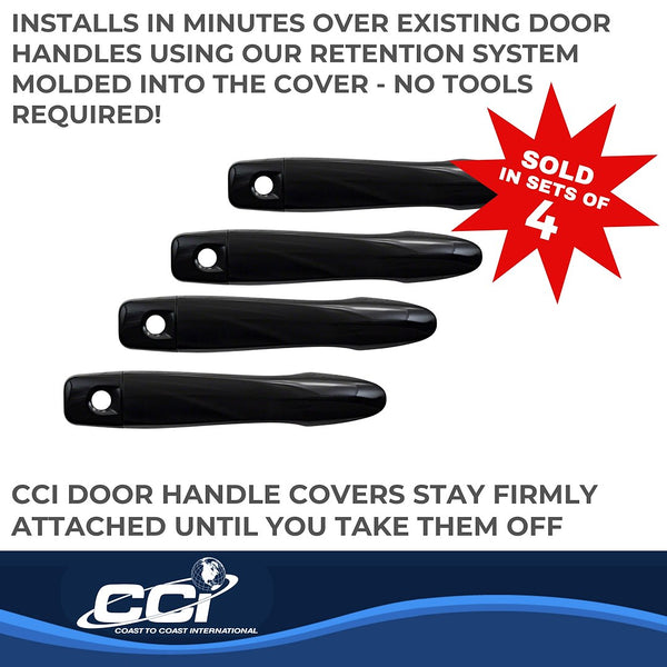 Coast To Coast Door Handle Cover (MPN: CCIDH68524BBK)