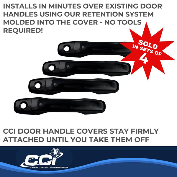 Coast To Coast Door Handle Cover (MPN: DH68555SBK)