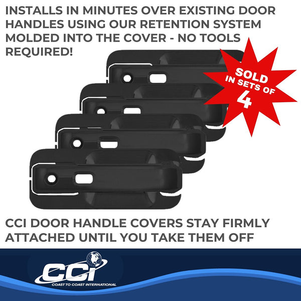 Coast To Coast Door Handle Cover (MPN: CCIDH68570SBK)