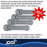 Coast To Coast Door Handle Cover (MPN: CCIDH68573SBK)