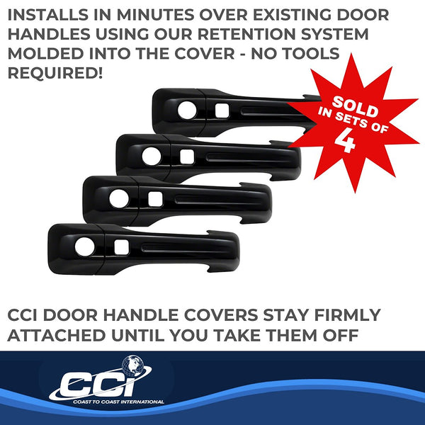 Coast To Coast Door Handle Cover (MPN: CCIDH68579SBK)