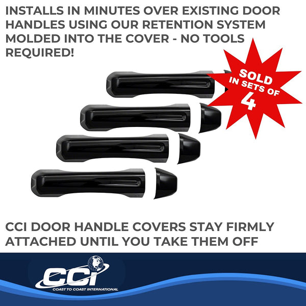 Coast To Coast Door Handle Cover (MPN: CCIDH68580BBK)
