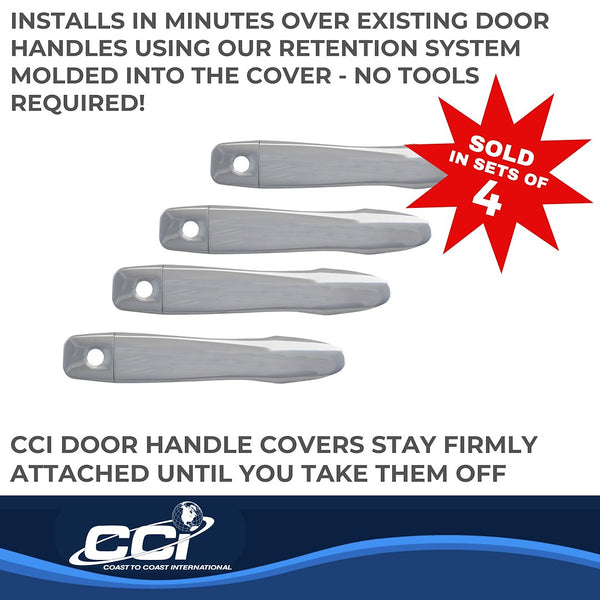 Coast To Coast Chrome Plated Door Handle Cover (MPN: CCIDH68581B)