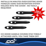 Coast To Coast Exterior Door Handle Cover (MPN: CCIDH68582SBK)
