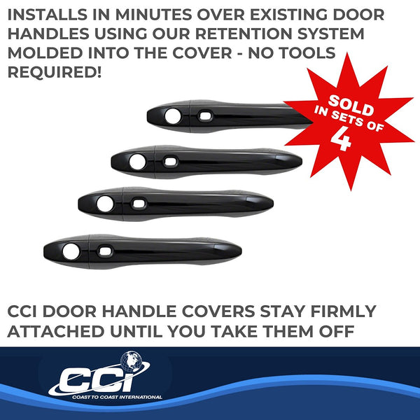 Coast To Coast Exterior Door Handle Cover (MPN: CCIDH68582SBK)