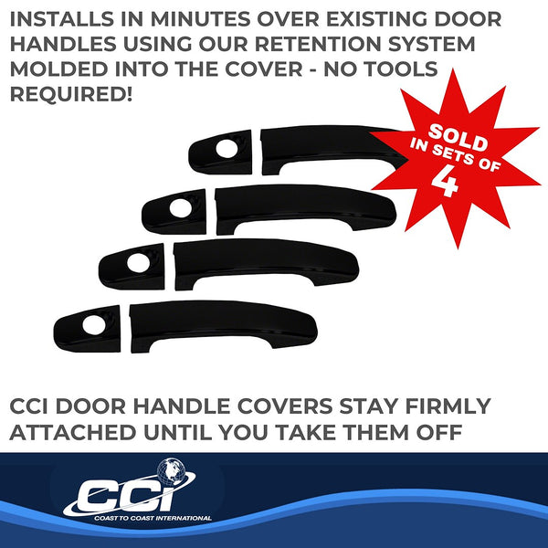 Coast To Coast Door Handle Cover (MPN: CCIDH68586BBK)