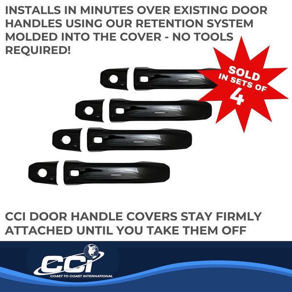 Coast To Coast Exterior Door Handle Cover (MPN: CCIDH68588SBK)