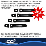 Coast To Coast Door Handle Cover Set (MPN: DH68589SBK)