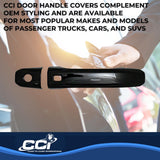 Coast To Coast Door Handle Cover Set (MPN: DH68589SBK)
