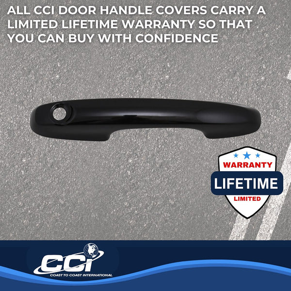 Coast To Coast Door Handle Cover Set (MPN: CCIDH68590BBK)