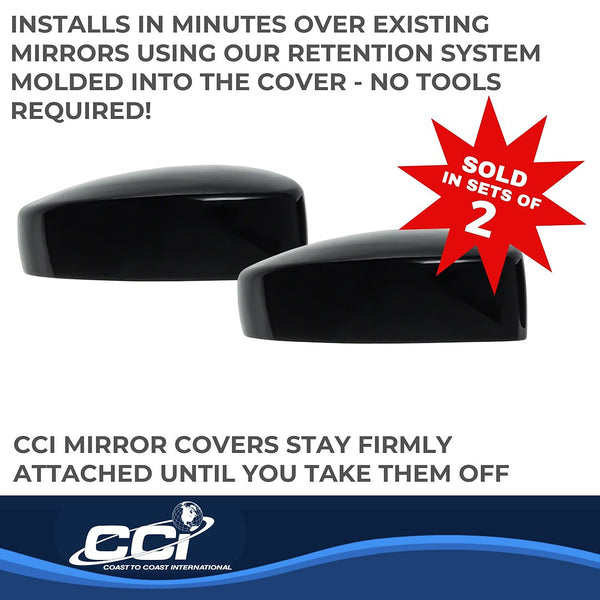 Coast To Coast Exterior Mirror Cover Set (MPN: MC6240B)