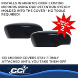 Coast To Coast Exterior Mirror Cover Set (MPN: MC6285B)